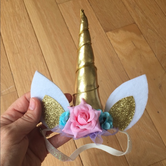 Rainbow tutu and unicorn headband - Picture 2 of 3